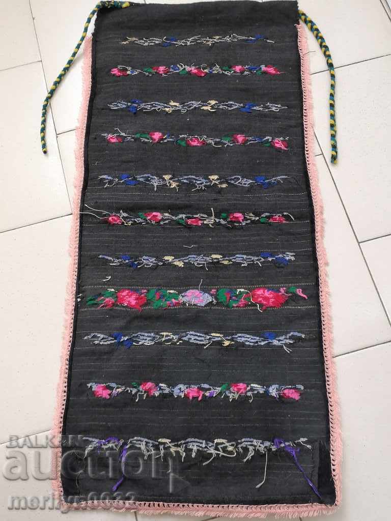 Old woven, embroidered and embroidered apron, costume, sukman - 6
