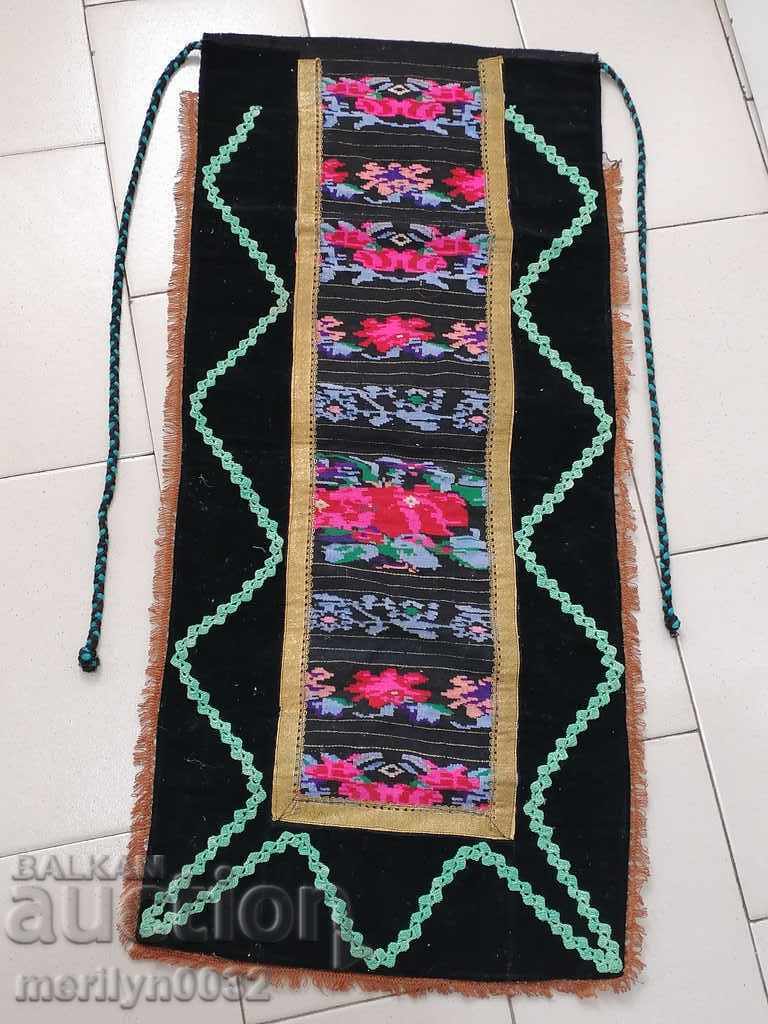 Old woven, embroidered and embroidered apron, costume, sukman