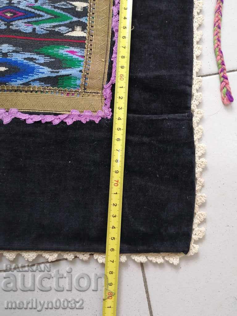 Auction  Old woven, embroidered and embroidered apron, costume, sukman