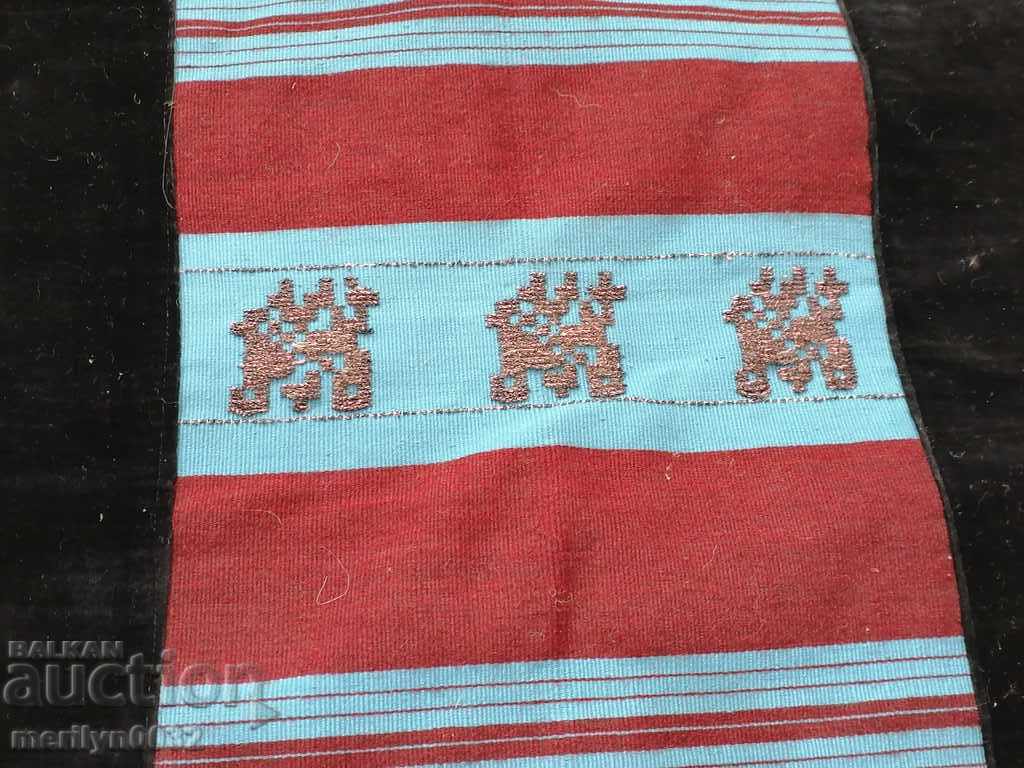 Old woven, embroidered and embroidered apron, costume, sukman - 6