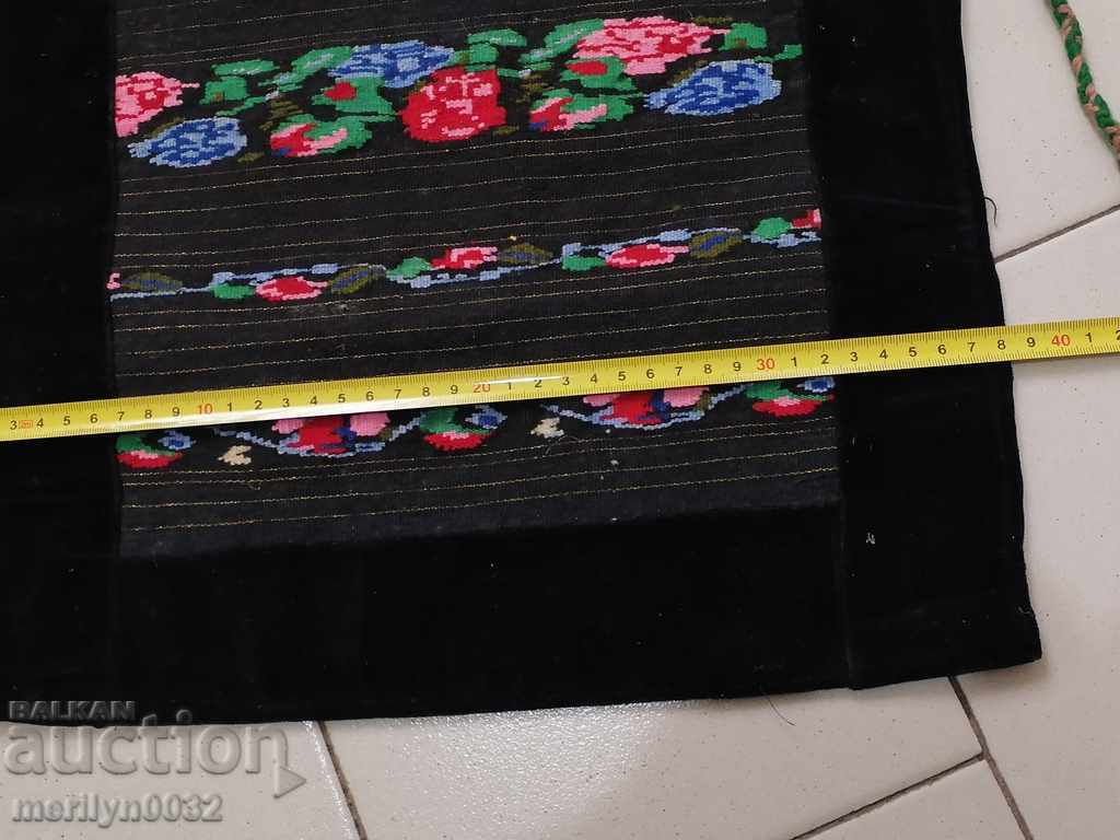 Old woven, embroidered and embroidered apron, costume, sukman - 5 Old woven, embroidered and embroidered apron, costume, sukman - 5