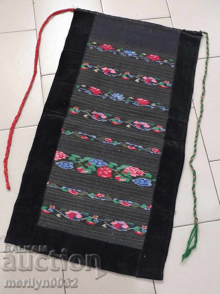 Old woven, embroidered and embroidered apron, costume, sukman