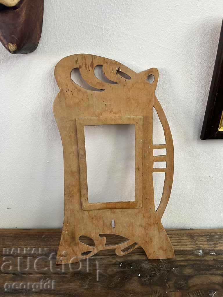 Old wooden picture frame. 381938