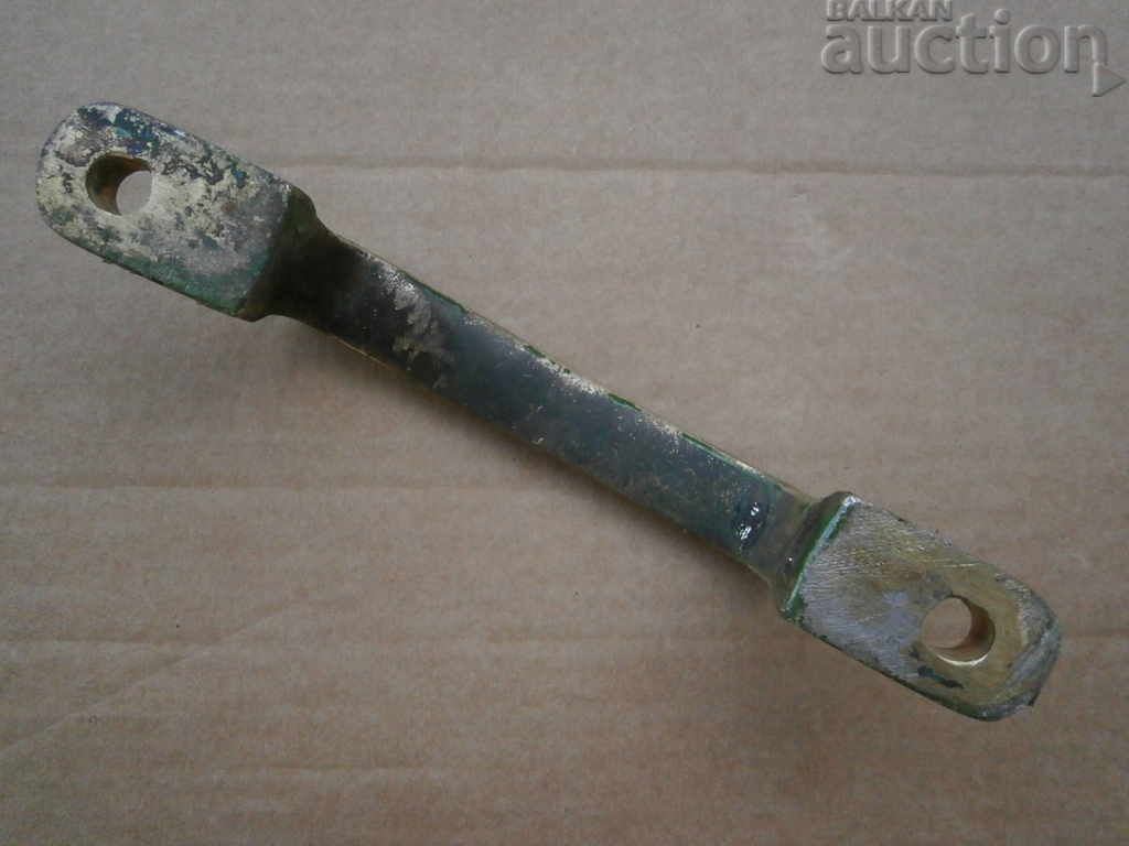 Delivery of antique bronze handle from CASA safe vault Delivery of antique bronze handle from CASA safe vault