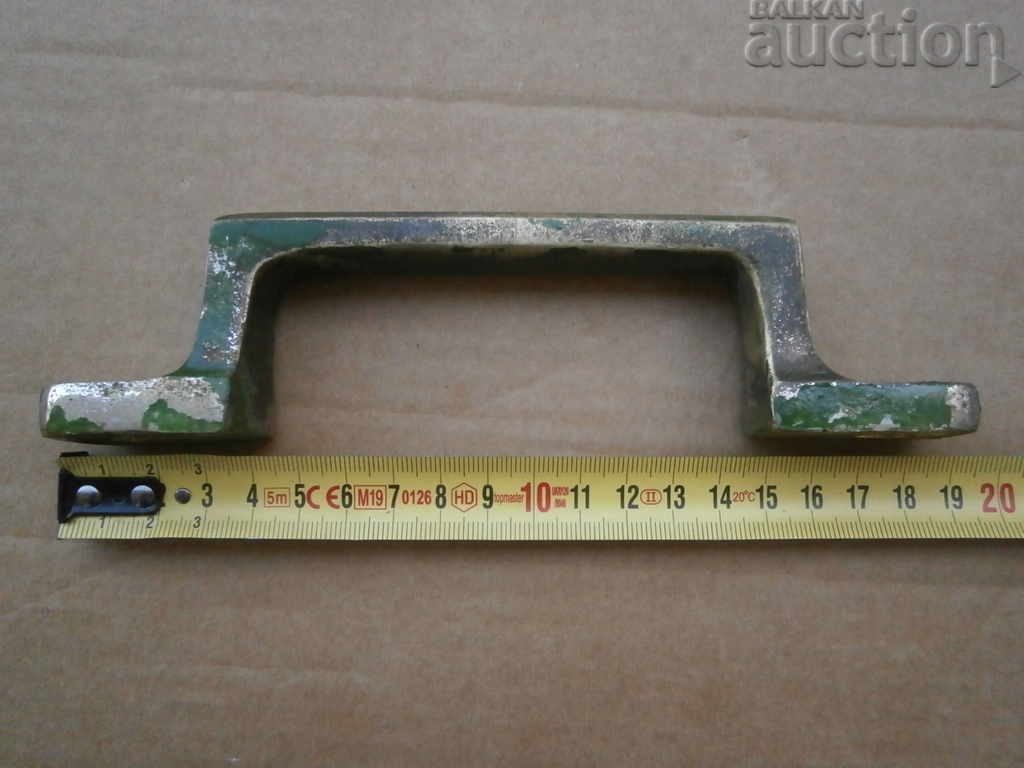 antique bronze handle from CASA safe vault - 5 antique bronze handle from CASA safe vault - 5