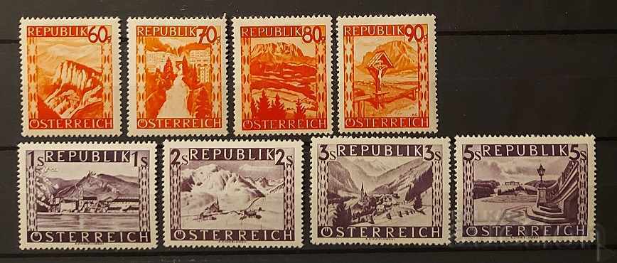 Austria 1947 Landscapes / Pictures / Buildings MH