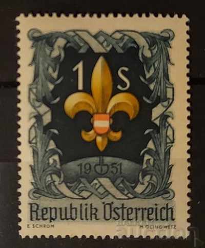 Austria 1951 Scouts MH