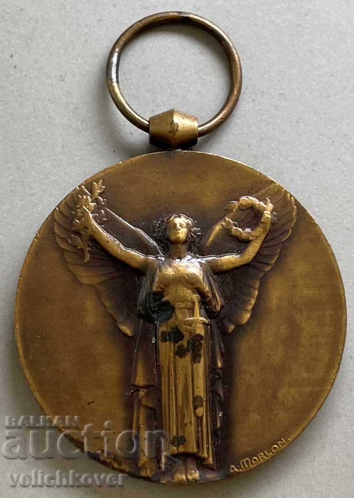 31915 France Veteran's medal for participation in PSV 1914-1918.