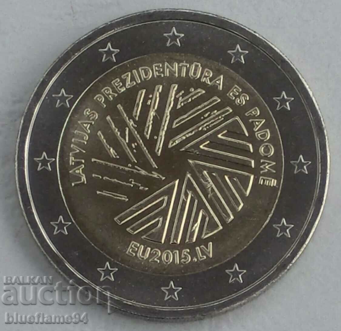 2 Euro Latvia 2015