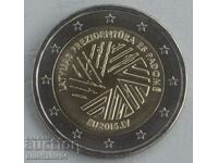 2 ευρώ Λετονία 2015