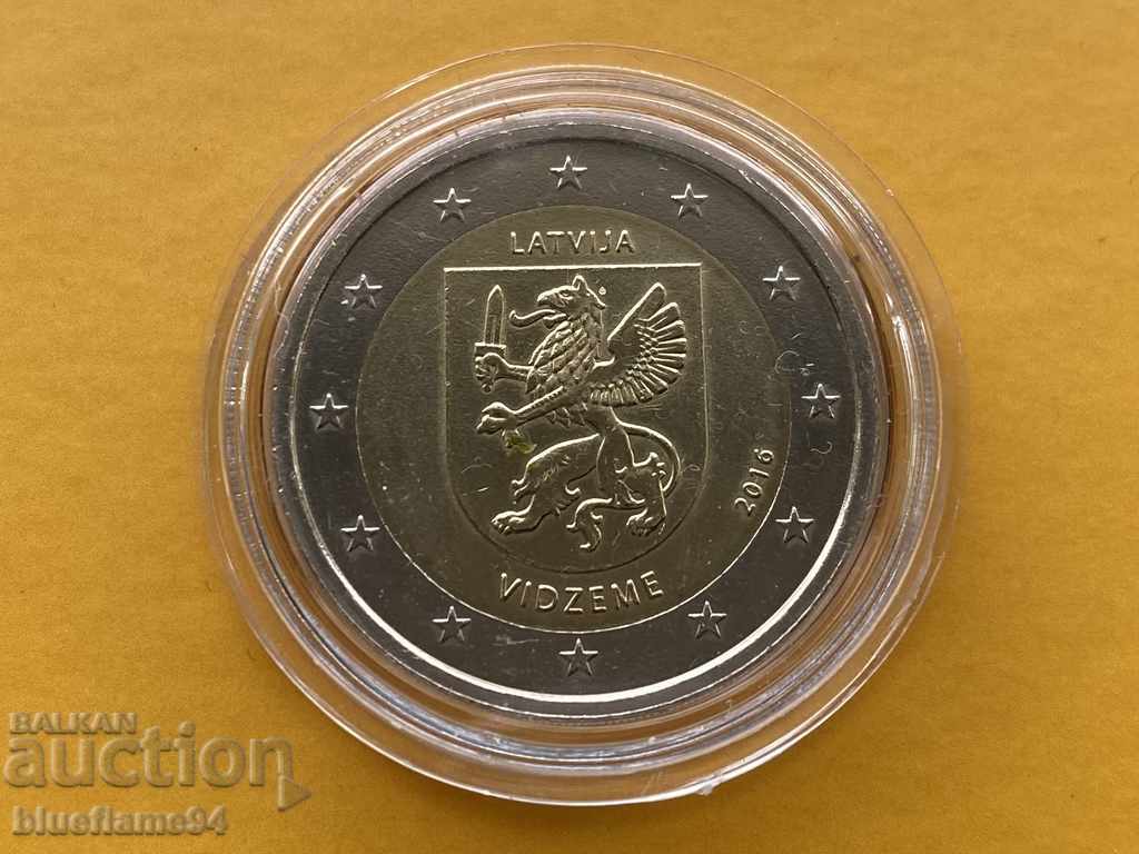2 Евро Латвия 2016