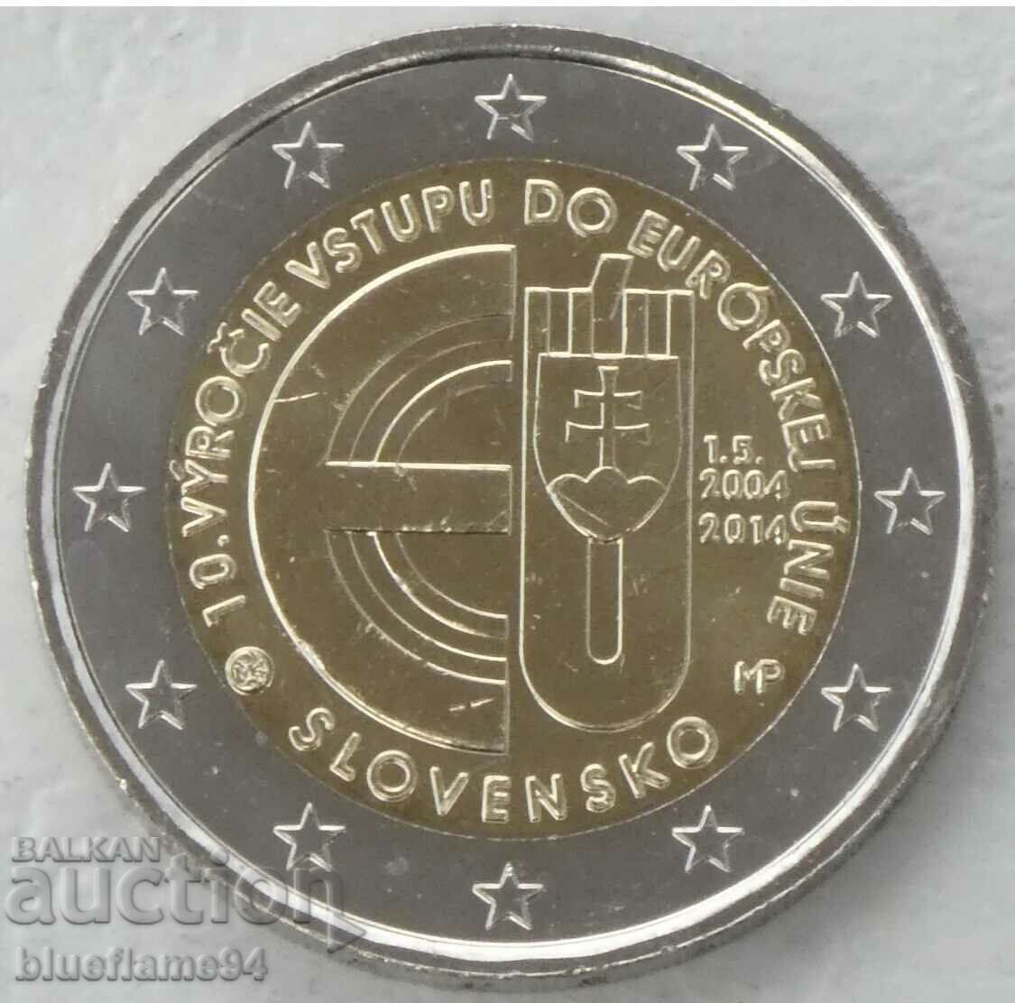 2 Евро Словакия 2014