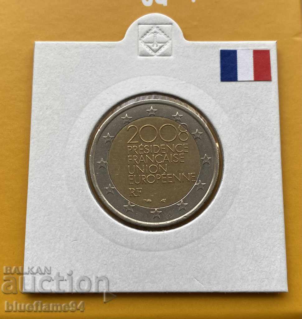 2 euro Franța 2008