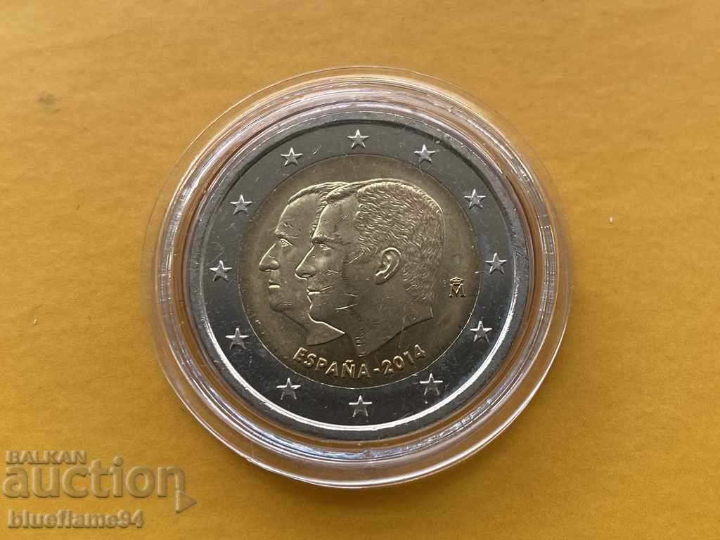 2 ευρώ Ισπανία 2014