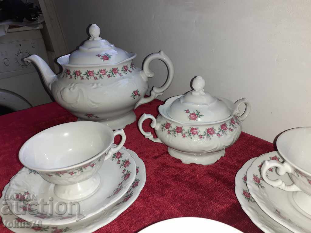 Delivery of Gorgeous porcelain tea set - Poland - complete set