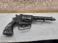 Pistol pistol revolver turnat aluminiu