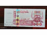 Algeria 1.000 de dinari 1998