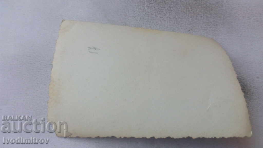 Photo Men in a retro truck and cart with price 1.45 BGN | € 0.74 Photo Men in a retro truck and cart with price 1.45 BGN | € 0.74