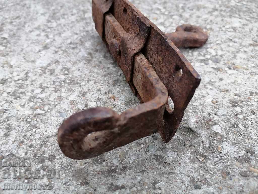 Licitație Vechi forjat dispozitivul de blocare, zăvor, de blocare, de blocare, alezor Licitație Vechi forjat dispozitivul de blocare, zăvor, de blocare, de blocare, alezor