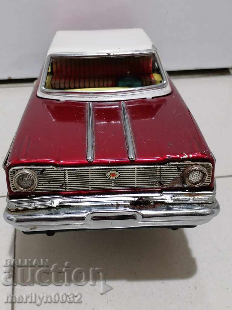 Auction  Children's tin toy car limousine car, stroller