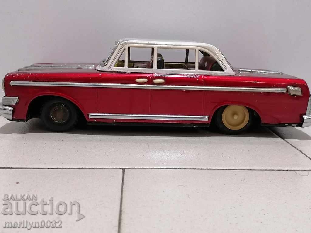 Children's tin toy car limousine car, stroller - 5