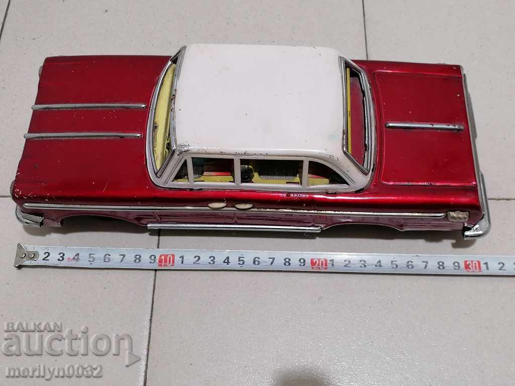 Children's tin toy car limousine car, stroller - 6