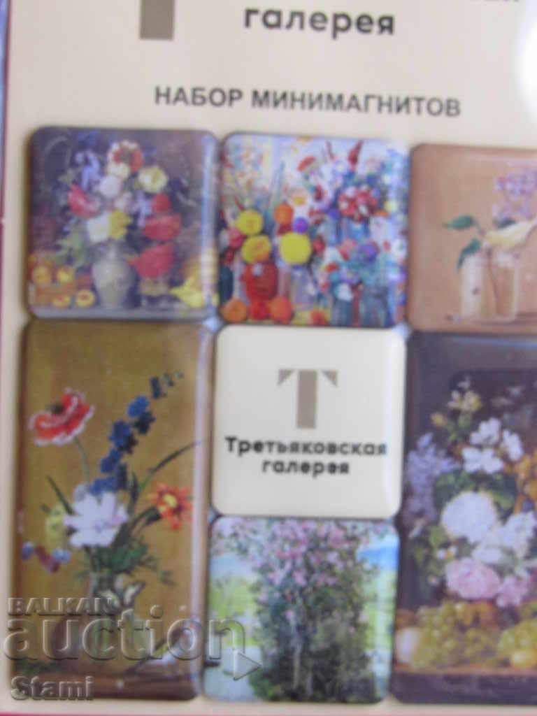 Set of 6 small magnets from Moscow, Russia-Tretyakov Gallery with price 9.90 BGN | € 5.06 Set of 6 small magnets from Moscow, Russia-Tretyakov Gallery with price 9.90 BGN | € 5.06