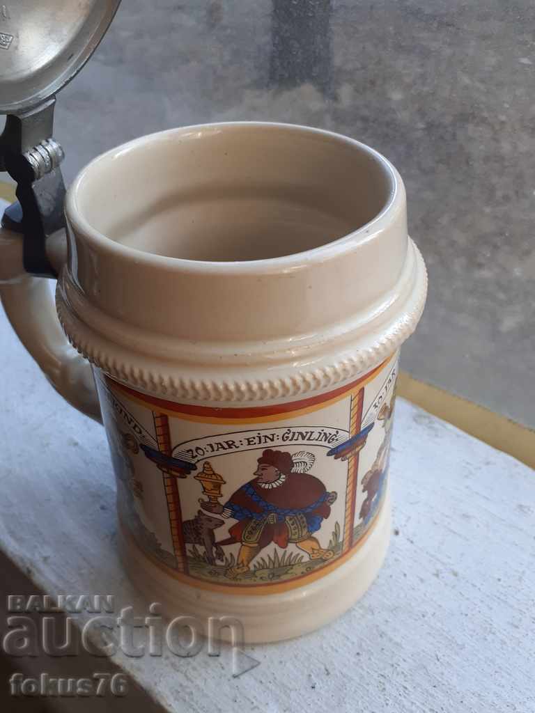 Доставка на Уникална колекционерска немска халба за бира WMF Доставка на Уникална колекционерска немска халба за бира WMF