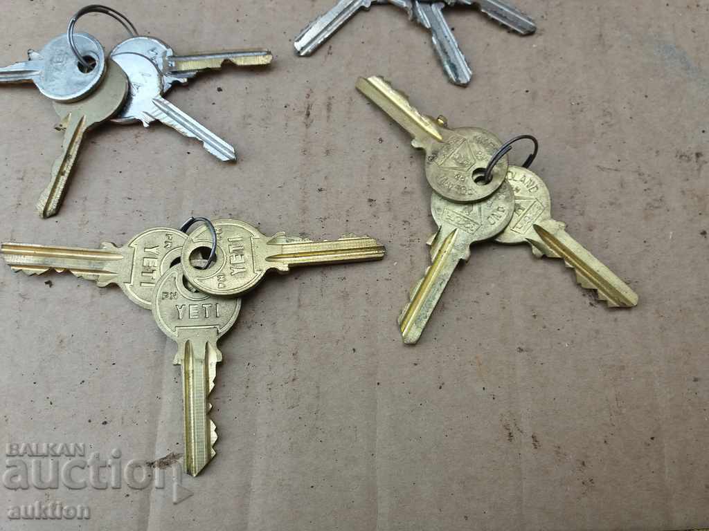 SET OF 4 KEY CONNECTIONS - BRONZE - 5