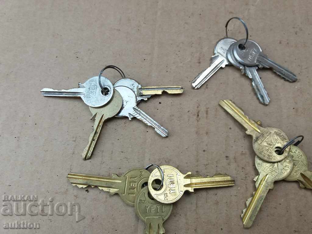 SET OF 4 KEY CONNECTIONS - BRONZE - 6