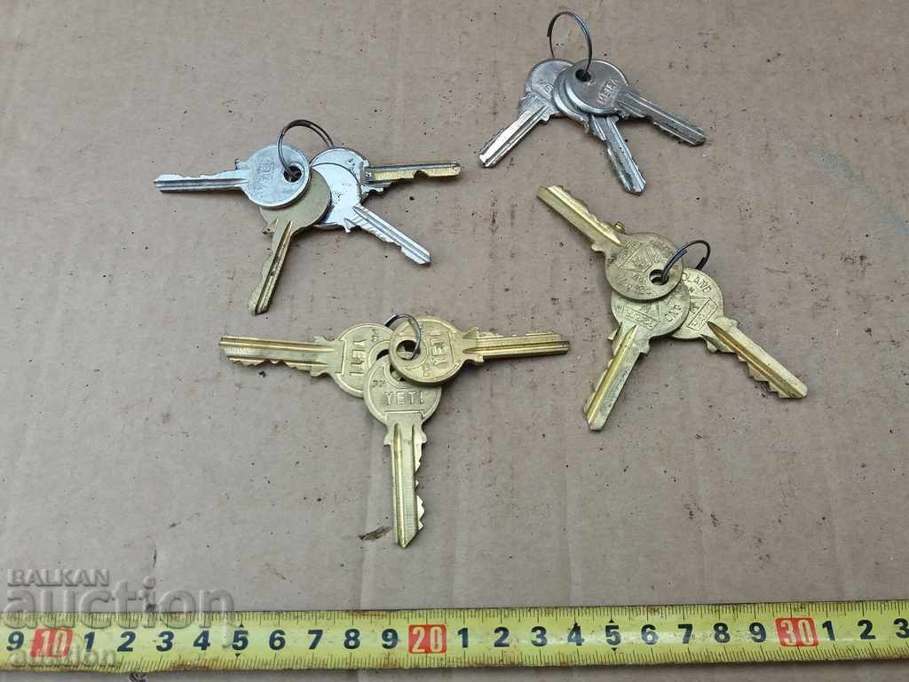 SET OF 4 KEY CONNECTIONS - BRONZE