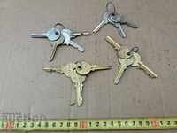 SET OF 4 KEY CONNECTIONS - BRONZE