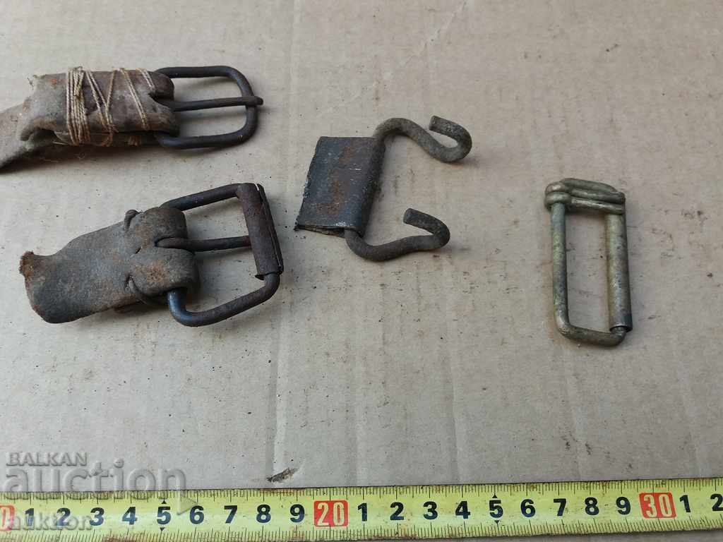 SET OF 4 BUCKLES - REVIVAL - 7 SET OF 4 BUCKLES - REVIVAL - 7