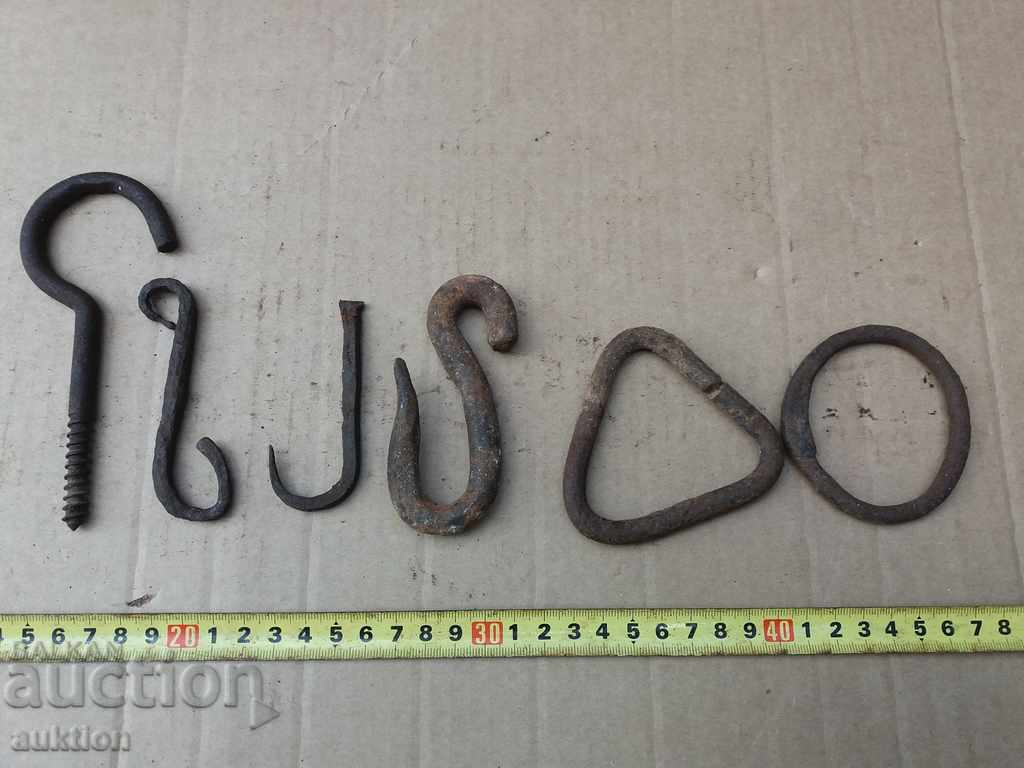 REVIVAL FORGED HOOKS, HANGS - CRANE - 6