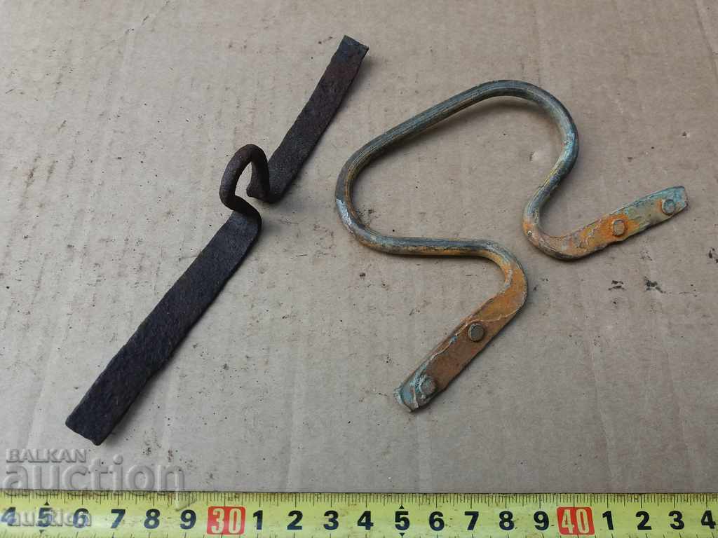 FORGED HANDLES FROM COPPER, REVIVAL BOX - CRANE