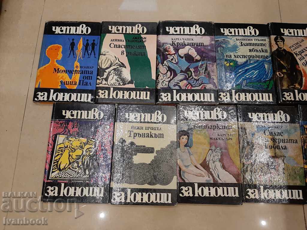 Library Reading for teenagers lot 11 pcs with price 19.00 BGN | € 9.71