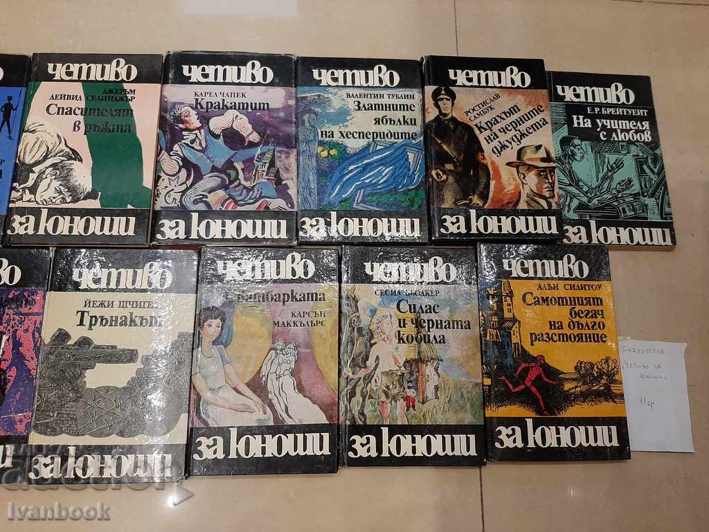 Auction  Library Reading for teenagers lot 11 pcs