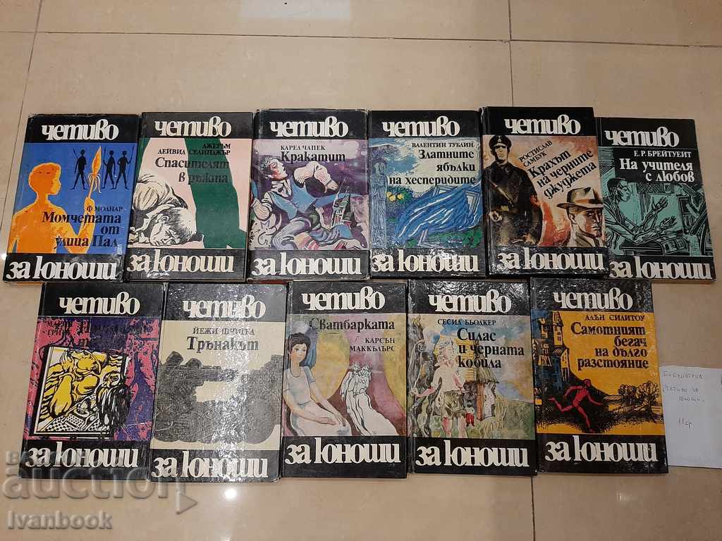 Library Reading for teenagers lot 11 pcs
