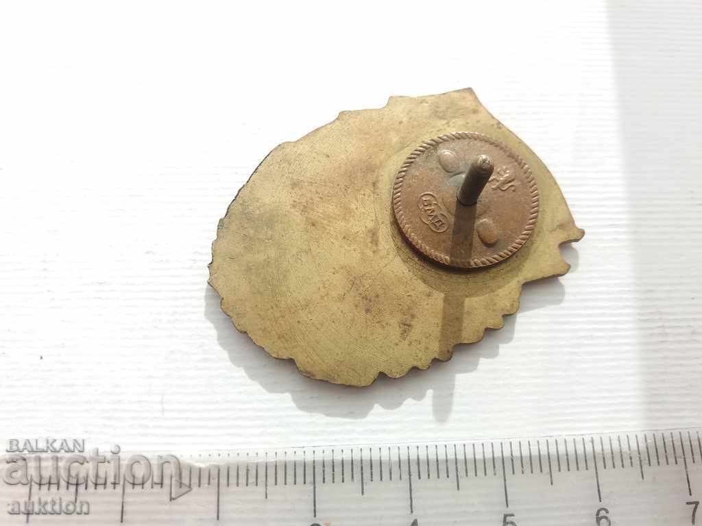 OLD ENAMELED BADGE EXCELLENT IN COMBAT WINE PREPARATION - 7