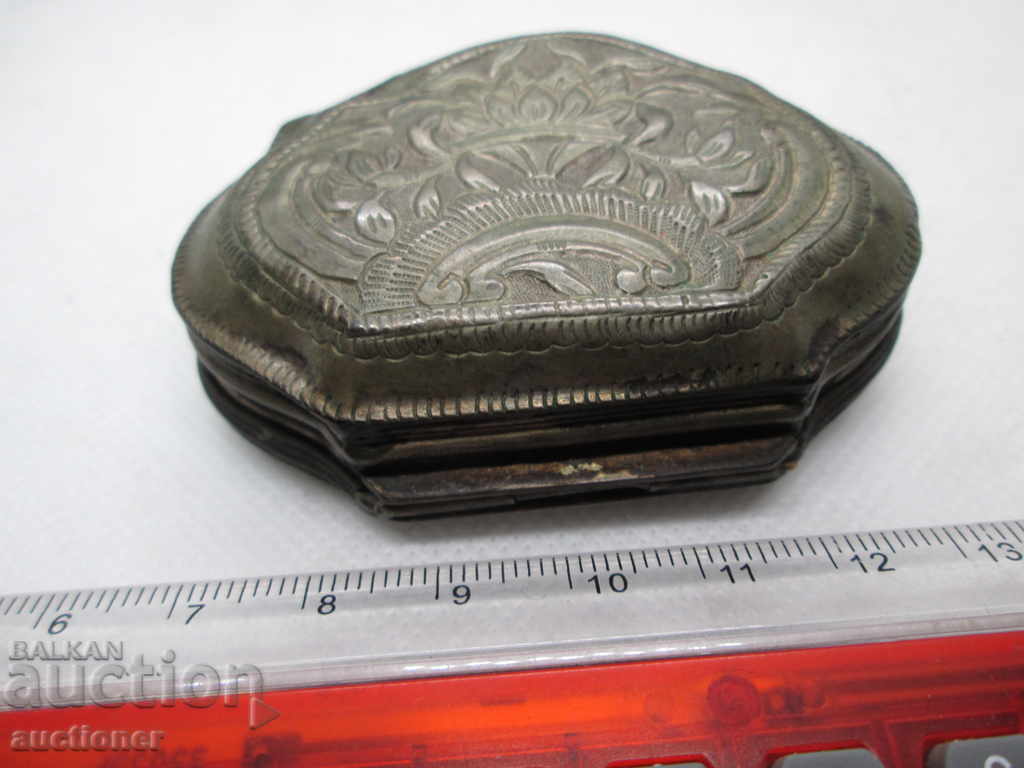 Delivery of RARE BULGARIAN REVIVAL BOX FOR ENFIE-SILVER