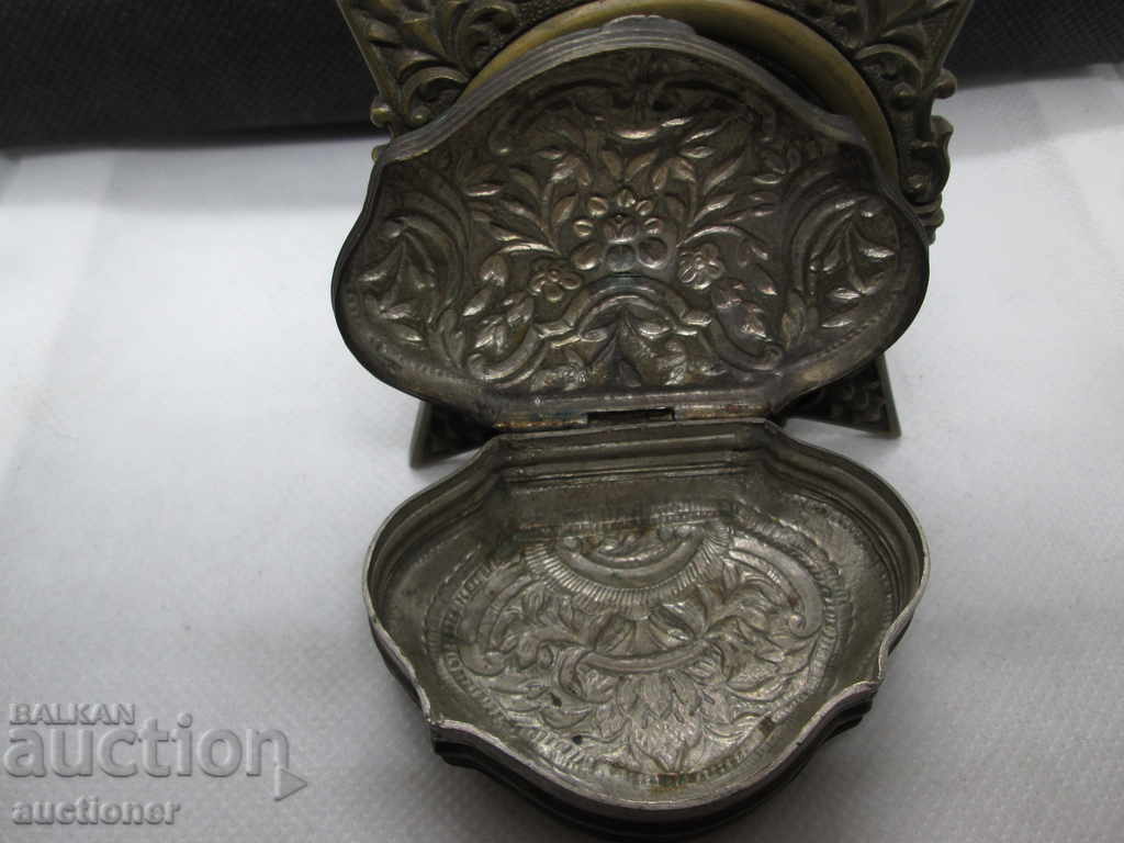 RARE BULGARIAN REVIVAL BOX FOR ENFIE-SILVER - 5 RARE BULGARIAN REVIVAL BOX FOR ENFIE-SILVER - 5