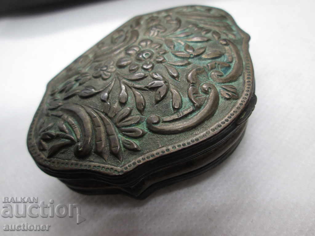 RARE BULGARIAN REVIVAL BOX FOR ENFIE-SILVER - 6 RARE BULGARIAN REVIVAL BOX FOR ENFIE-SILVER - 6