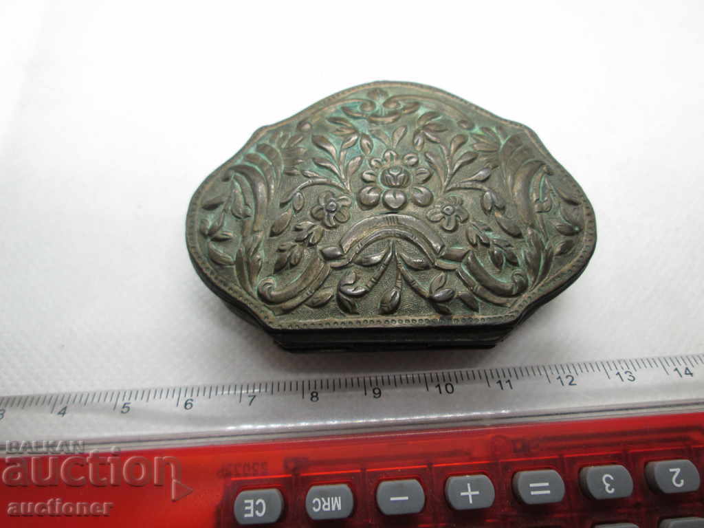 RARE BULGARIAN REVIVAL BOX FOR ENFIE-SILVER RARE BULGARIAN REVIVAL BOX FOR ENFIE-SILVER