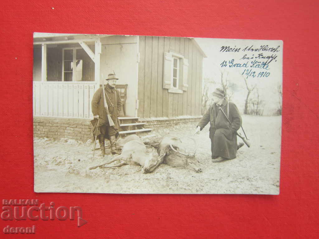 Old photo hunter hunters 1910 Poist Card 1 - 5 Old photo hunter hunters 1910 Poist Card 1 - 5