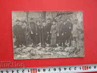 Fotografii vechi vânători vânători 1912 Poist Card 2