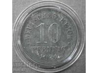 Germania 10 pfennig 1921