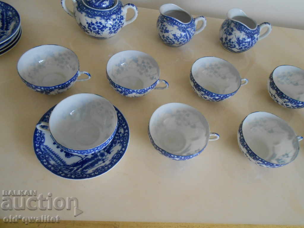 Porcelain tea / coffee set for 6 people, Japan - 7 Porcelain tea / coffee set for 6 people, Japan - 7