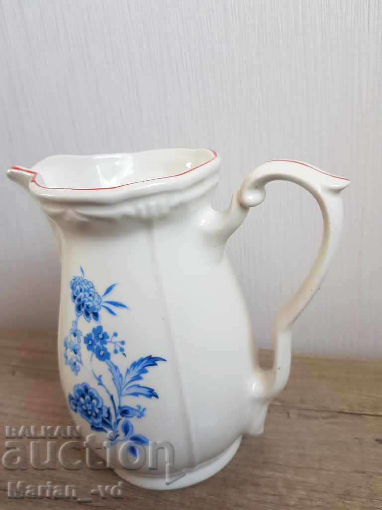 Auction  Bulgarian porcelain jug baroque