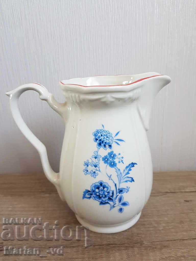 Delivery of Bulgarian porcelain jug baroque