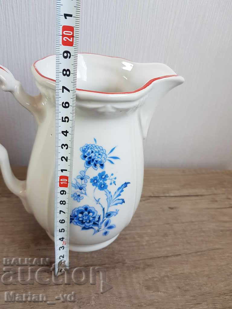 Bulgarian porcelain jug baroque - 5